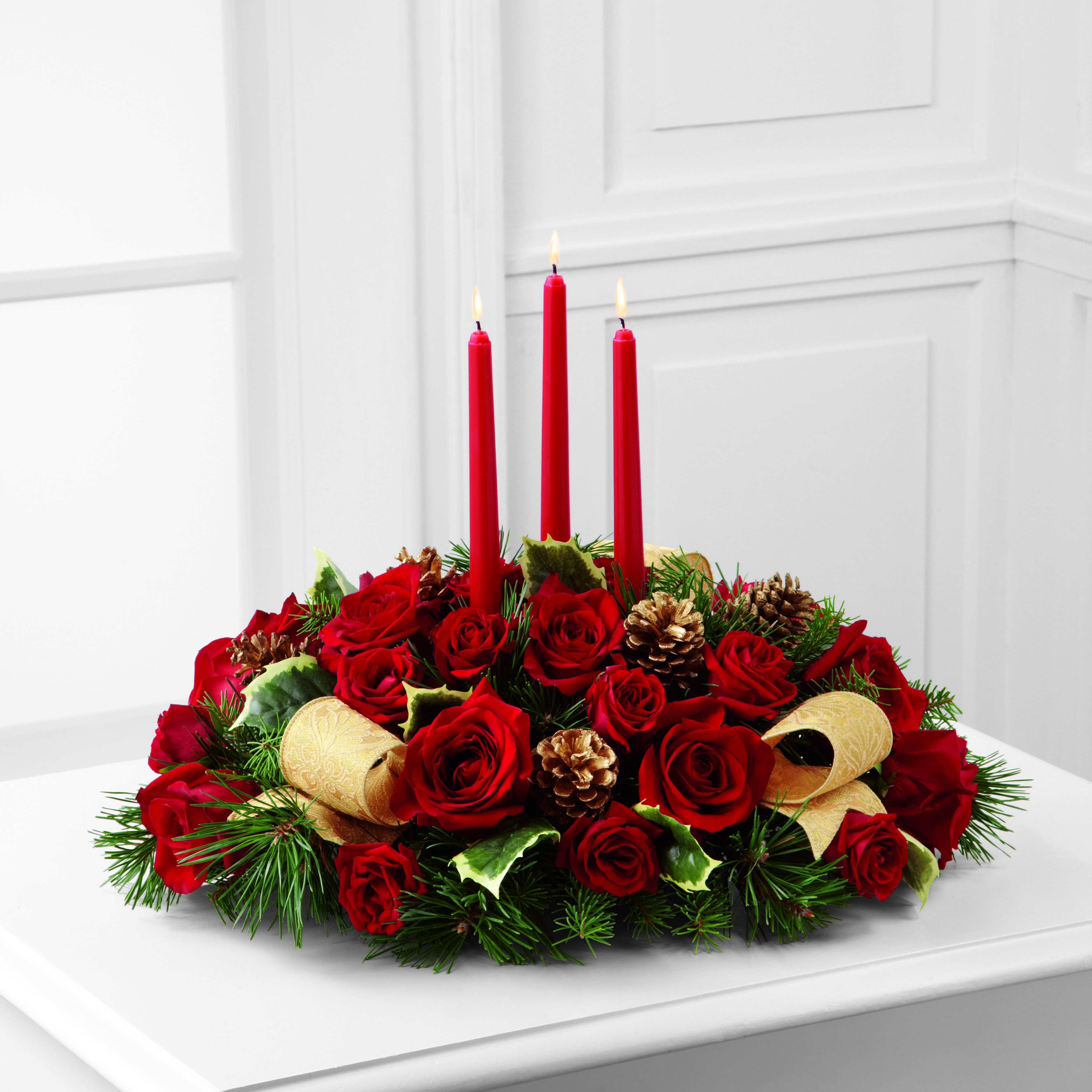 The FTD Celebration of the Season Centerpiece