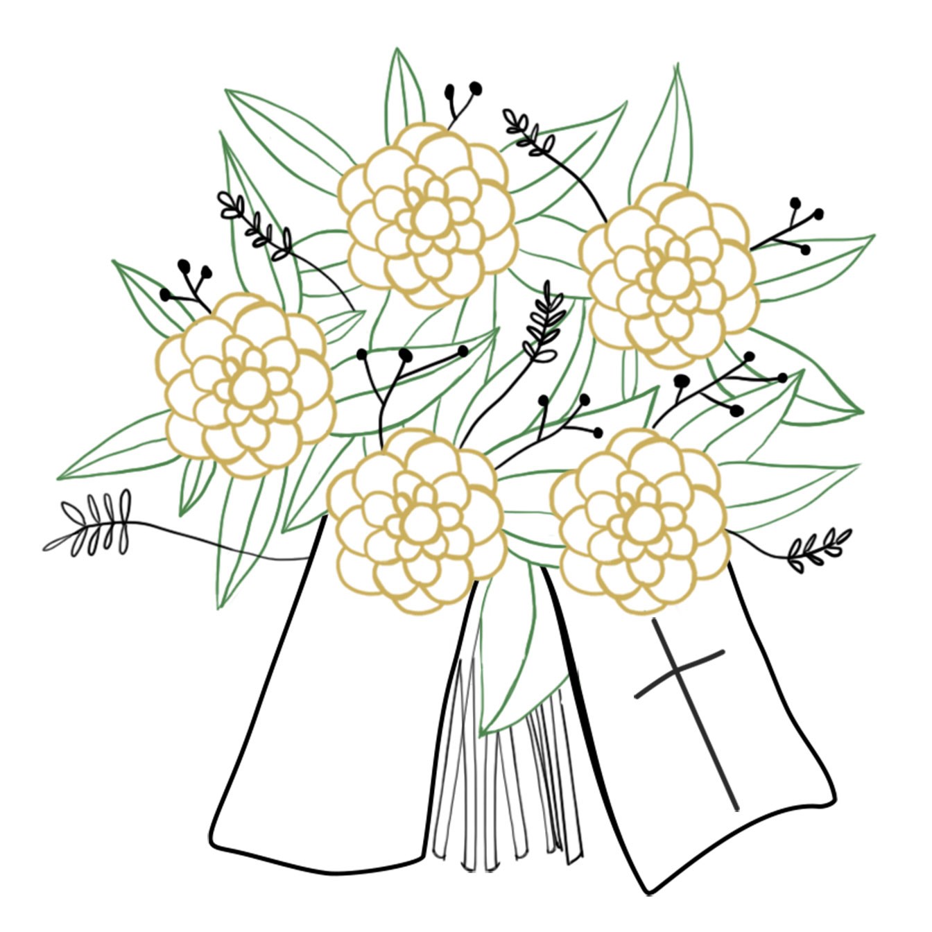 Funeral and Sympathy Bouquet