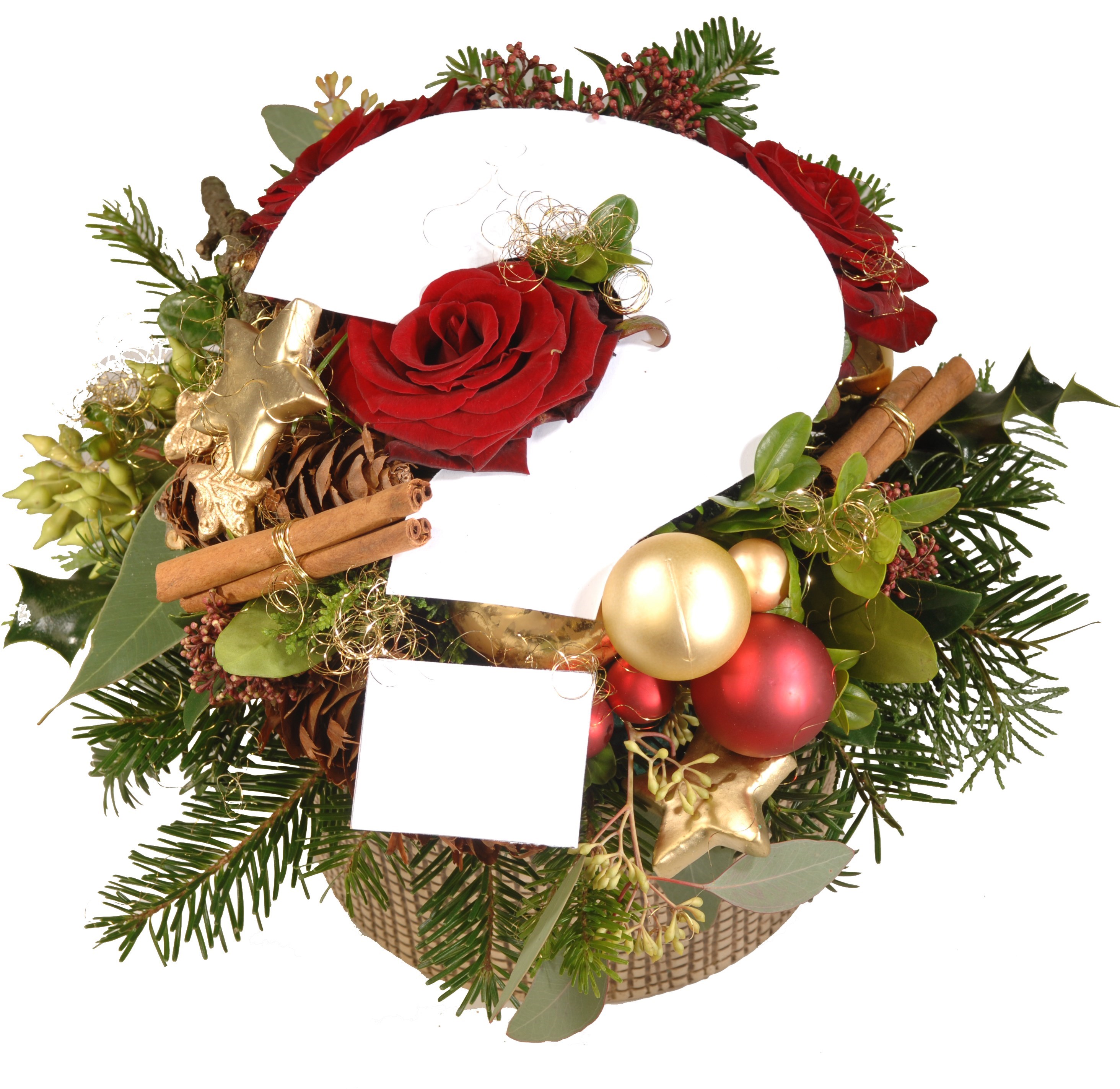 Surprise Bouquet Christmas Style