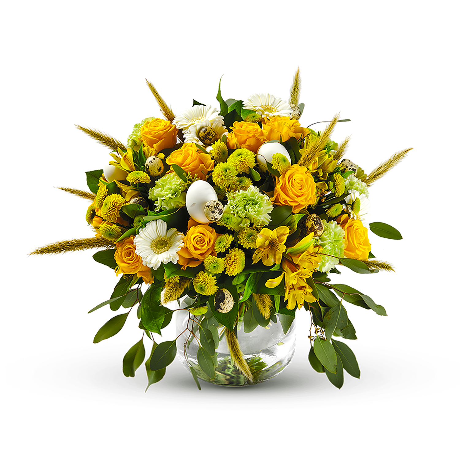 Yellow Easter bouquet